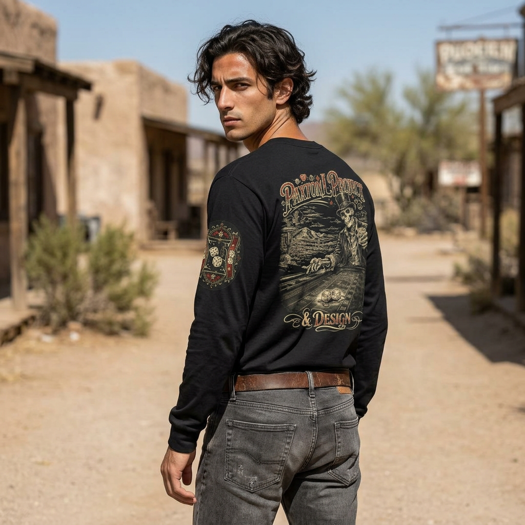 ROLL OF THE ICE | Casino Graphic Shirt